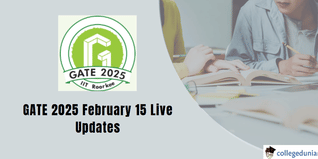 GATE 2025 February 15 Live Updates: Shift 2 Ends, Paper Analysis and Question Paper PDF